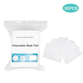 

Disposable Face Mask Replacement Filter Breathable Protective Dustproof Mask Pad Filtering Pads for Masks