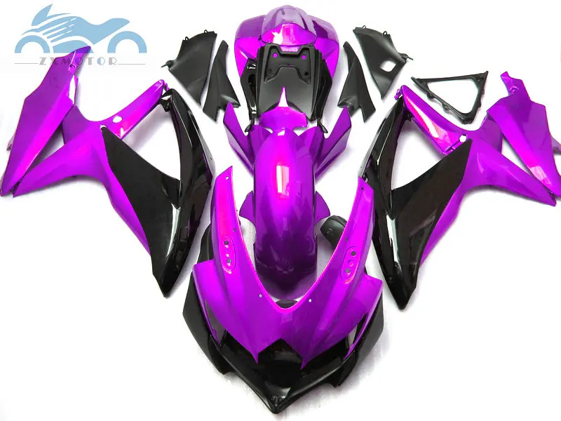 Индивидуальные комплекты обтекателей для SUZUKI GSXR 600 750 2008-2010 K8 мотоцикл обтекатели комплект GSXR750 R600 08 09 10 красный золотой зеленый синий