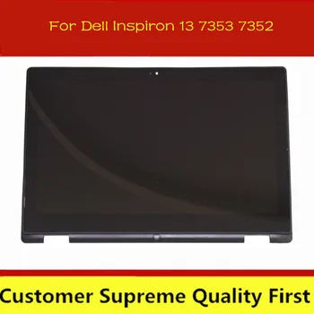 

LCD Display Touchscreen Glass Panel Digitizer Assembly Bezel For Dell Inspiron 13 7352 7353 P57G001 LP133WH2-SPB1 LTN133HL03-201