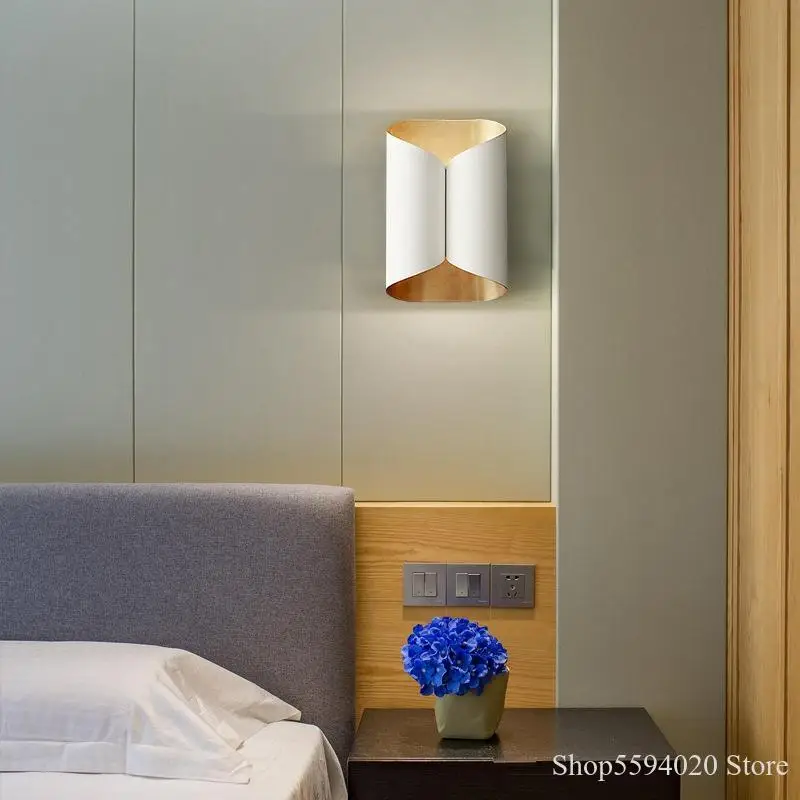 Американский роскошный настенный светильник скандинавский креативный для