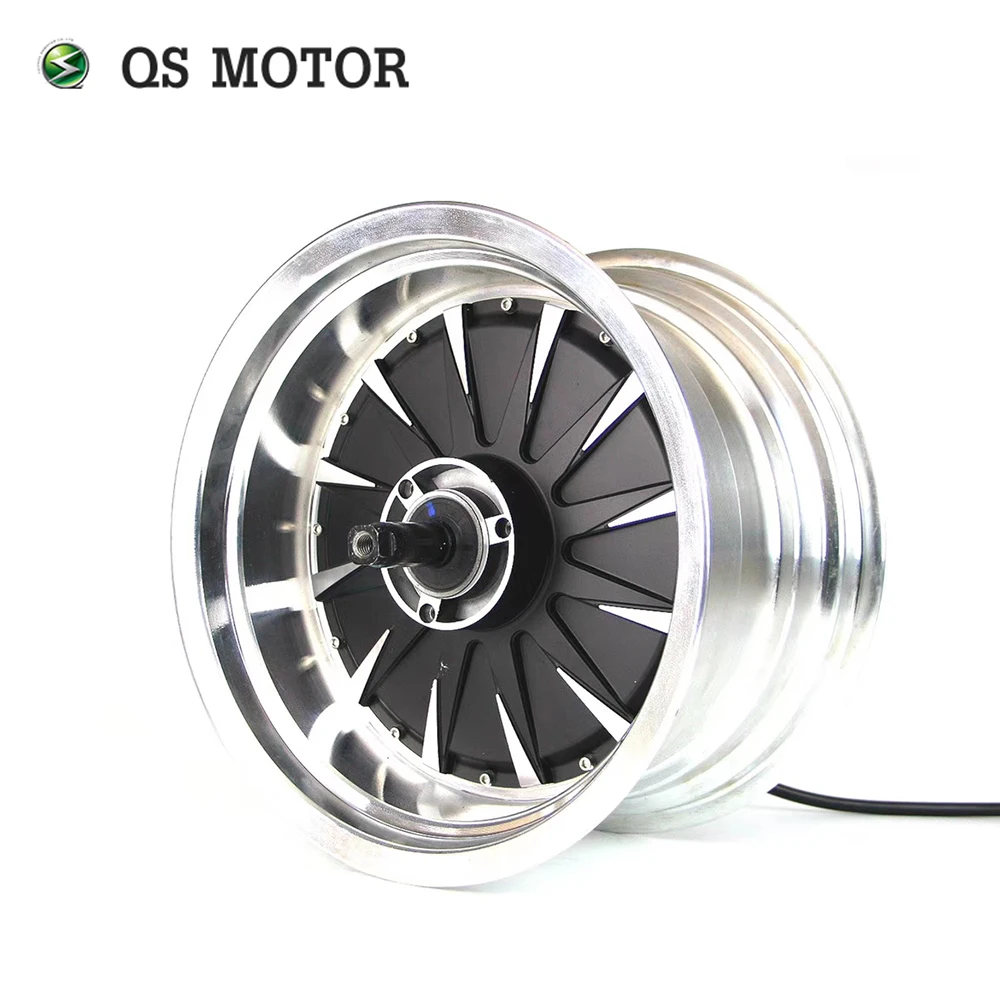 US $280.00 QSMOTOR 12x75inch 1500W 48V 55kph Hub Motor With EM50SP Controller And Kits For EScooter