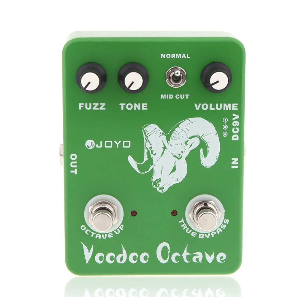 JOYO JF 12 Voodoo Октава Фуз эффект гитары педаль эффектов истинный обход|Детали и