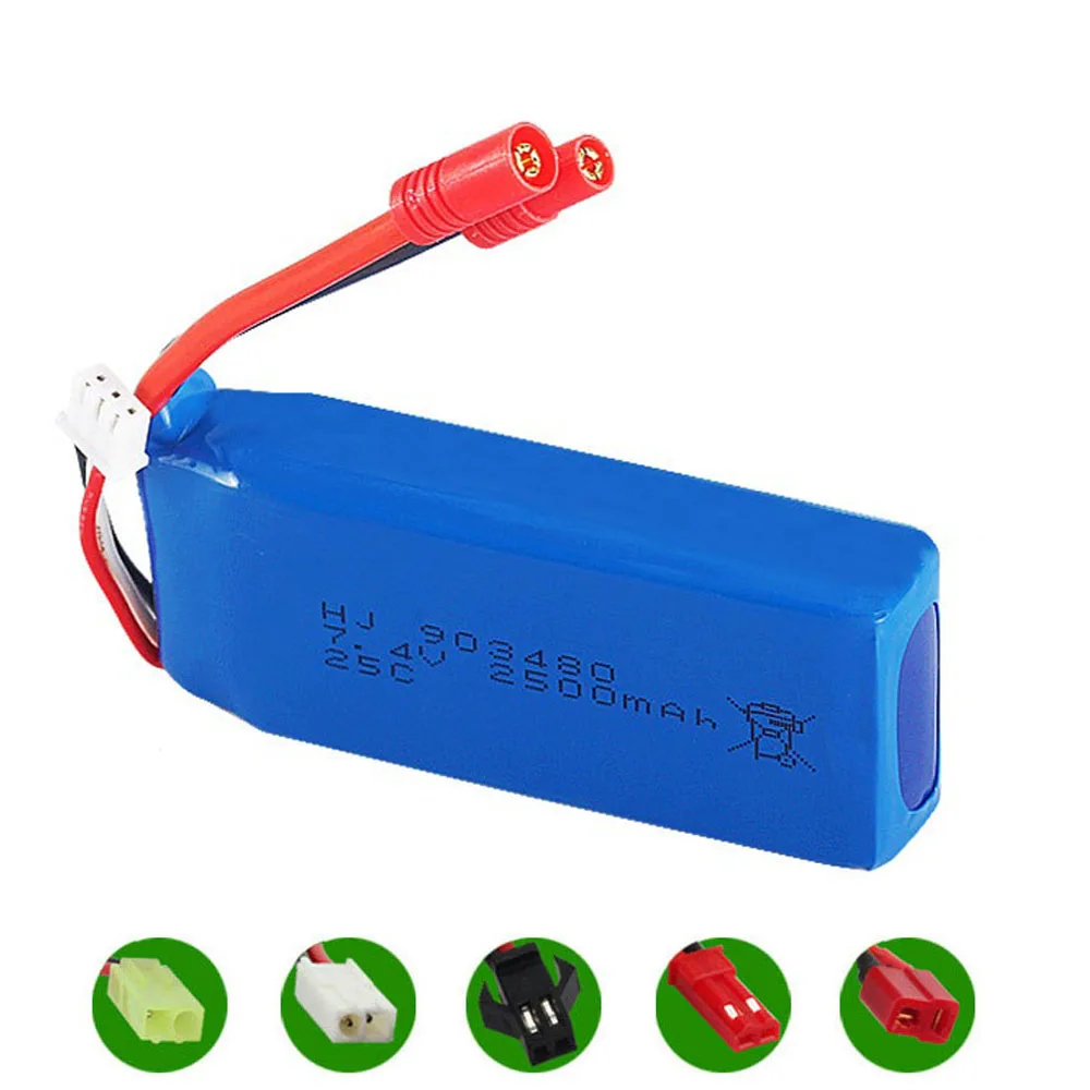 Аккумулятор Lipo для радиоуправляемых машинок Syma X8C X8W X8G 12428 12423 аксессуары игрушек 7