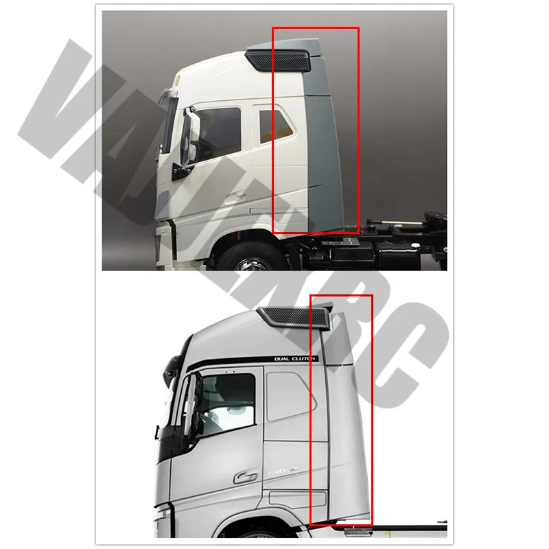 Спойлер для грузовиков с дистанционным управлением масштаб 1/14 Тамия Volvo FH16