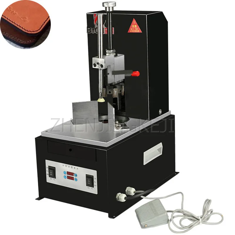 

Electric Rounding Machine Corner Cutting Machine 180W Automatic Smart Chamfering Device PVC Foot Control Two Modes Switching