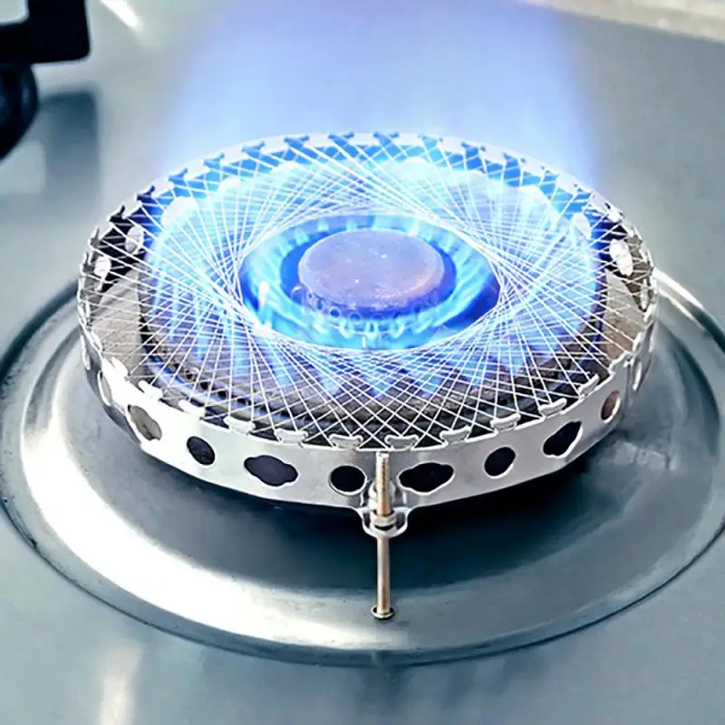 Ветрозащитная сетчатая крышка из нержавеющей стали для газовой плиты горелки