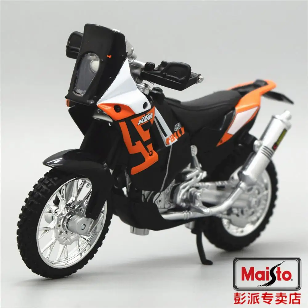 Maisto 1/18 1:18 Масштаб KTM 450 ралли мотоциклы литье под давлением дисплей модели подарок