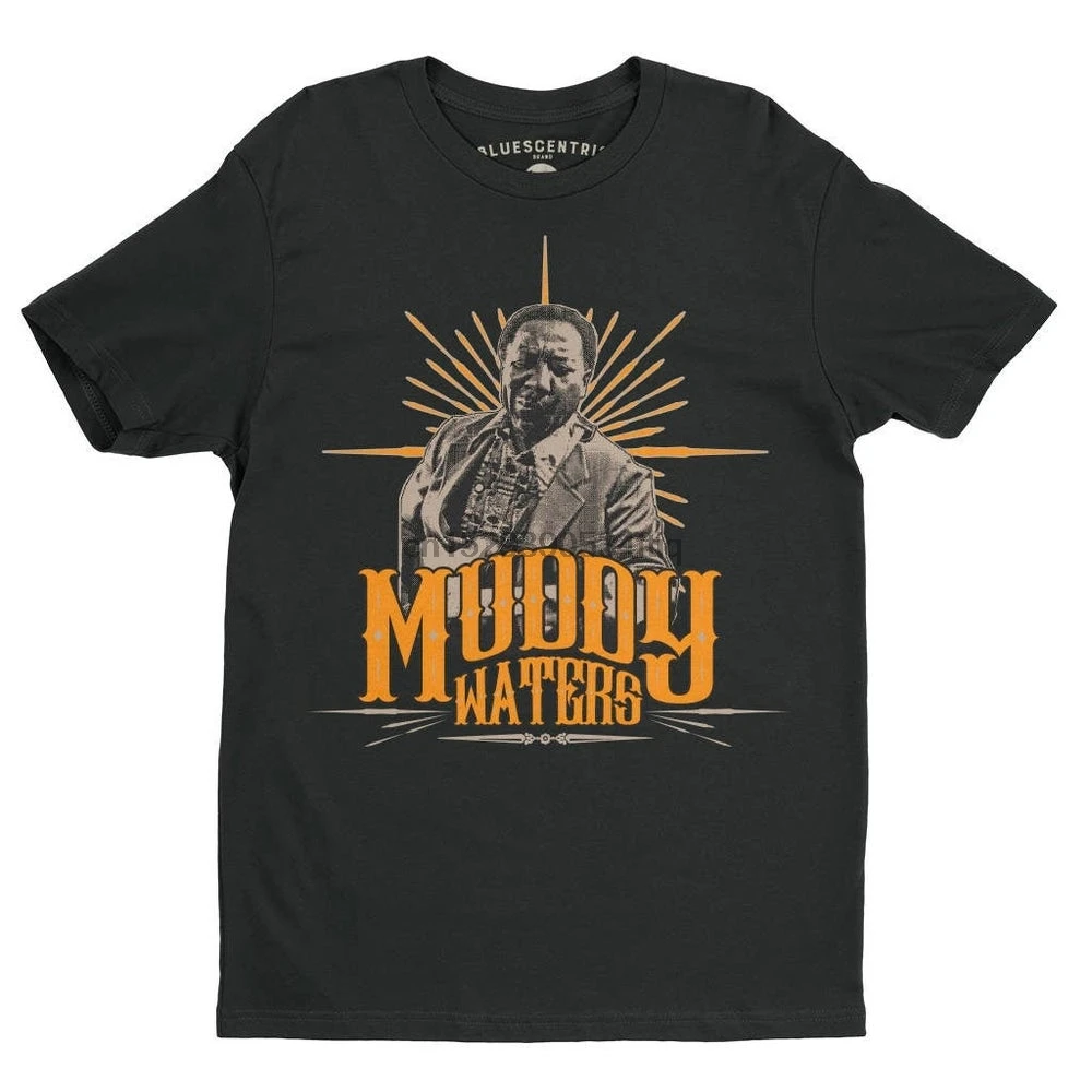 Футболка Muddy Waters Keep the Blues Alive (официальный) в винтажном стиле | Мужская одежда