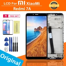 Ensemble écran tactile LCD de remplacement, 5.45 pouces, pour Xiaomi Redmi 7A, Original=