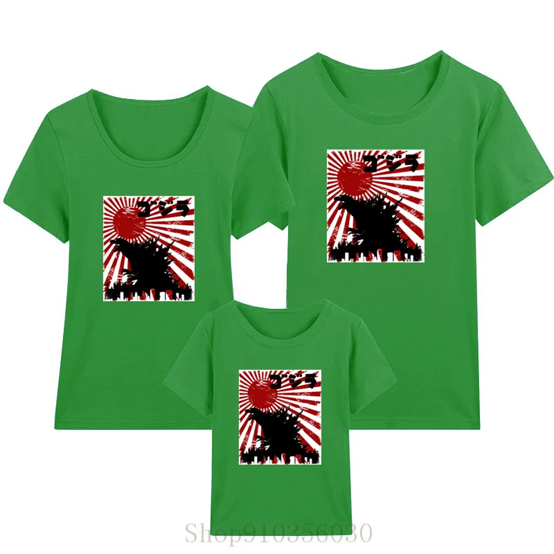 King Kaiju Rising the Sun boy clothes size 14 or 16 boys mom and daughter family matching outfits vestidos de verano
