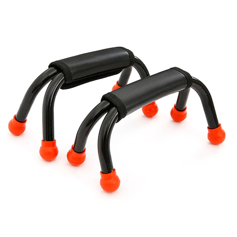 Push-up Frame Bracket Push-Ups Stands Leather Grip Handle Fitness Muscle Training Rack Workout Exercise Push Up Support