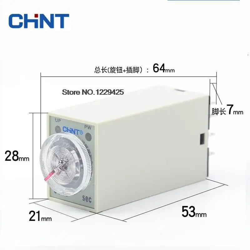 CHNT CHINT JSZ6-4 JSZ6-2 H3Y-4 H3Y-2 With Base Power On Time Delay ...