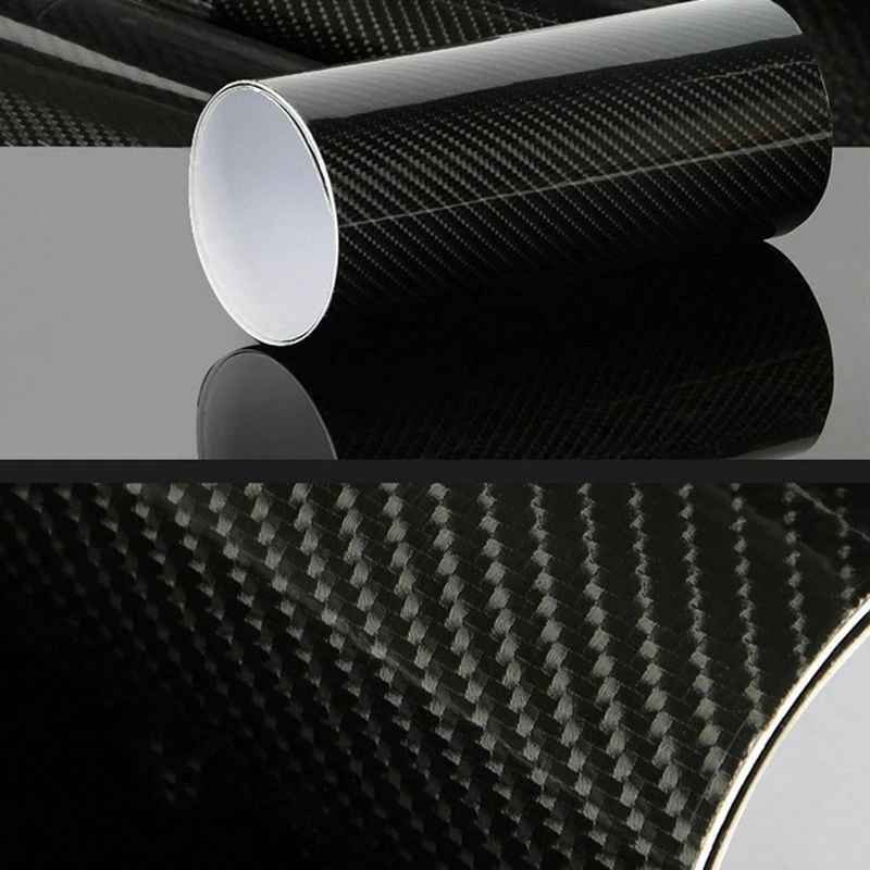 

Carbon Fiber Car Sticker Vinyl Decals Wrapping Water-resistance Dashboard