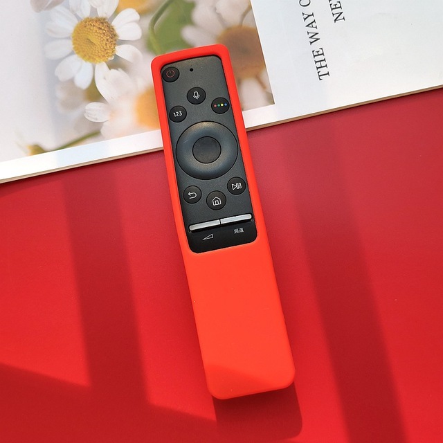 Color Silicone Remote Protective Case for Samsung TV Q70 Q60 Q80 Waterproof Dustproof Remote Cover Sleeve for Smart TV