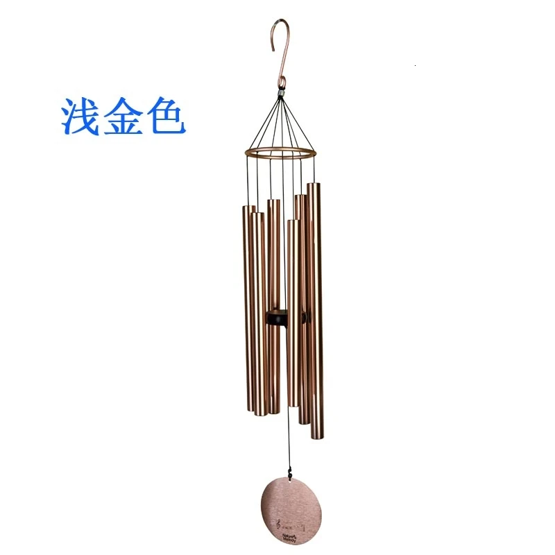 Creative Metal Pipe Meditation Music Windbell Hanging Outdoor Tieyi Garden Japanese Windbell Home Decoration Hanging