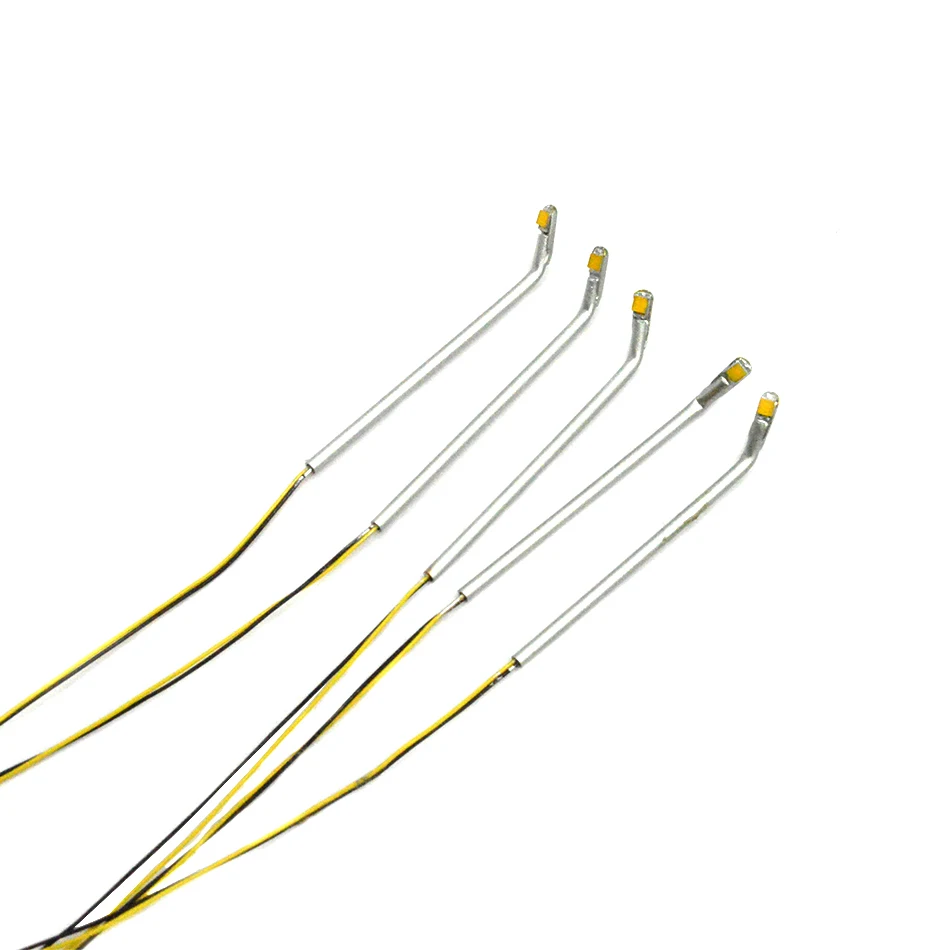 Luz de Cobre v para o Layout Pces Modelo Trem Ferroviário Lâmpadas 1 - 500 Escala 3cm Alta Diminuto Led Rua 3 Arquitetônico 50 4 de cobre rua 3 v para o layout arquitetônico