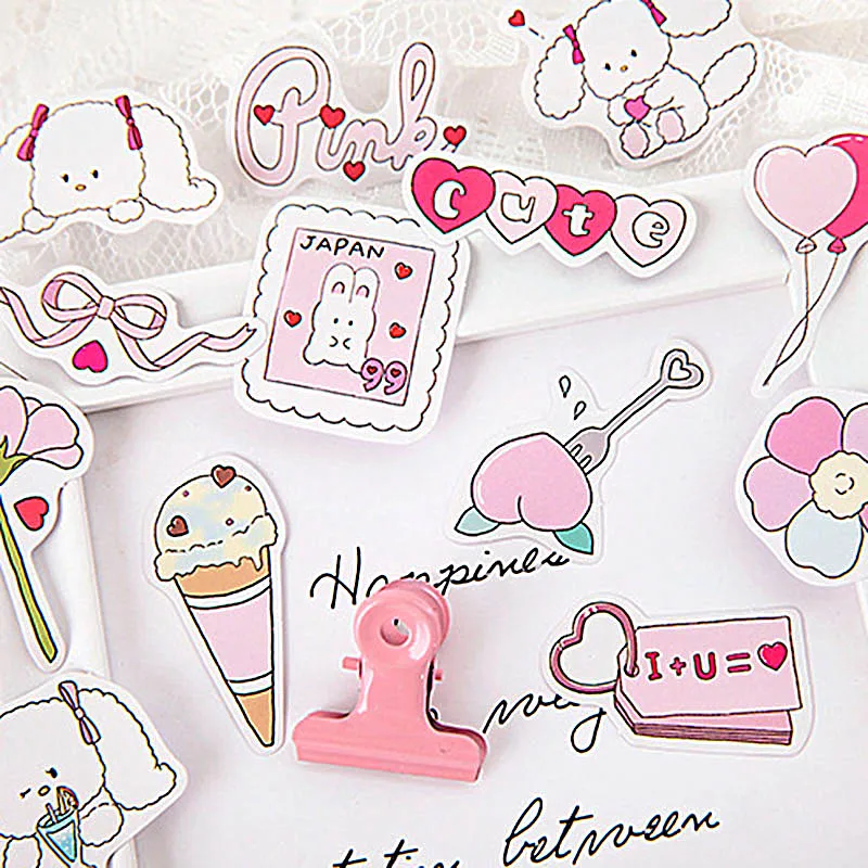 45 шт милые наклейки с собачкой s Kawaii канцелярские наклейки s Мультяшные наклейки для детей DIY Декор Скрапбукинг дневники принадлежности для альбома