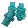 100Pcs Green Cpr Training Face Mask One-way Valve Filter Replacement Consumable CPR PVC Valves For First Aid Rescue Using 3