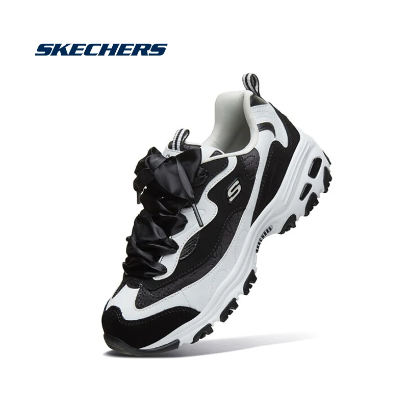 Skechers D'lites/Женская прогулочная обувь; дышащая повседневная обувь на платформе; женская обувь на толстой подошве; 88888353-BKW