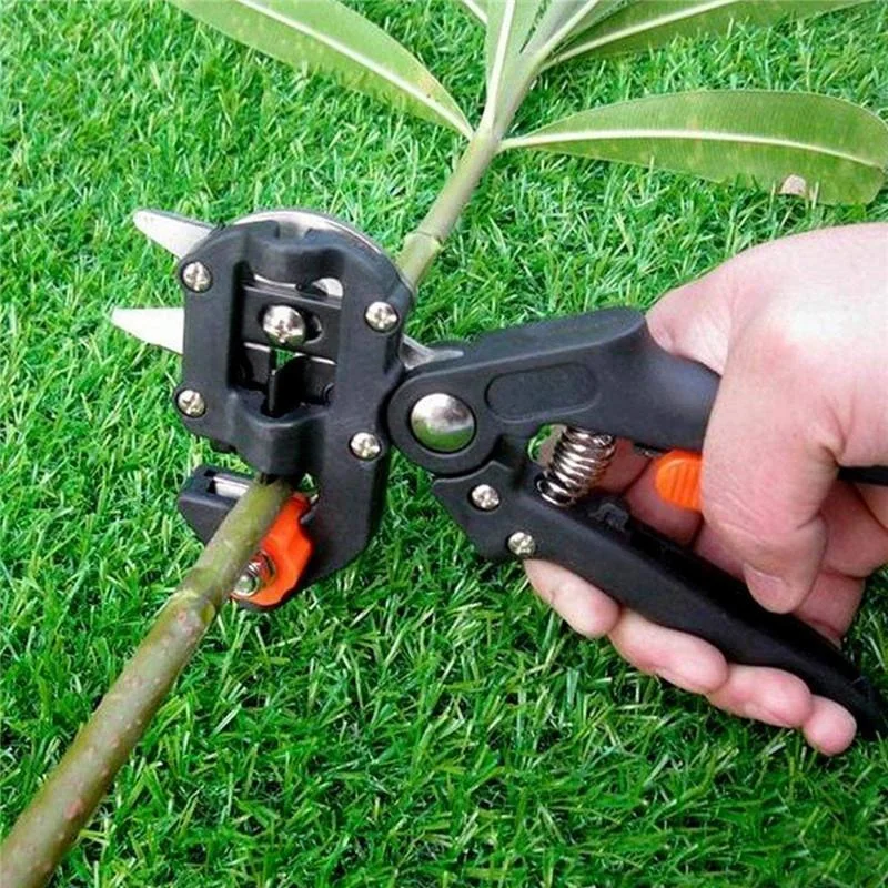 Grafting Pruner Garden Grafting Tool Professional Branch Cutter Secateur Pruning Plant Shears Boxes Fruit Tree Grafting Scissor shrub cutter