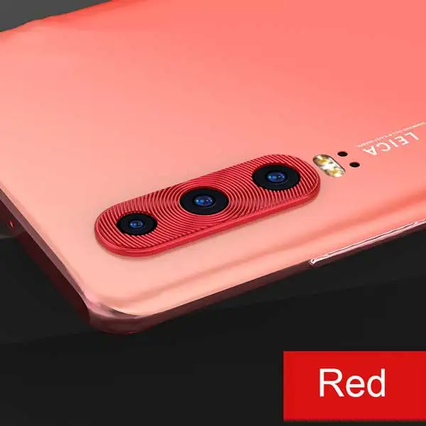 Защитная пленка для объектива камеры для huawei P 30 20 Light P30 Lite Pro, металлический защитный чехол для объектива мобильного телефона P30Lite - Цвет: Red