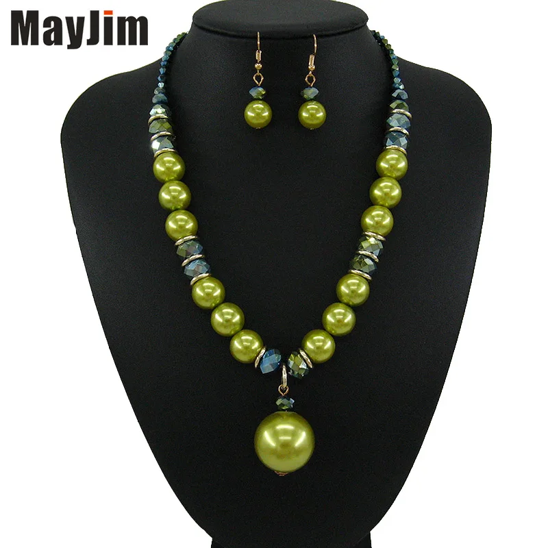 Модные Ювелирные наборы с подвеской в богемном стиле ювелирные ручной работы