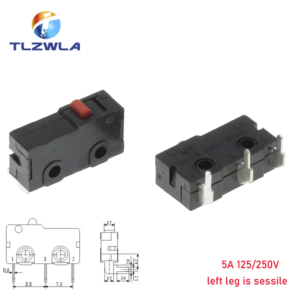 Микро-выключатель медный контактный 5A 125/250 В | AliExpress