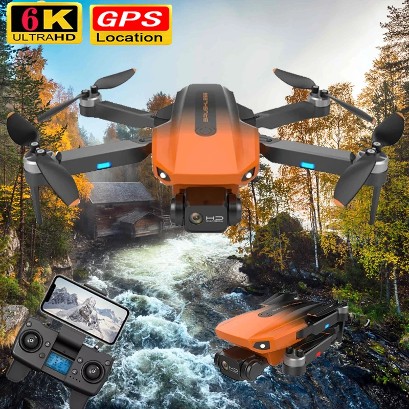 Новинка Rg-101 Drone 6K Hd профессиональный бесщеточный двигатель вертолеты Wi-Fi камера