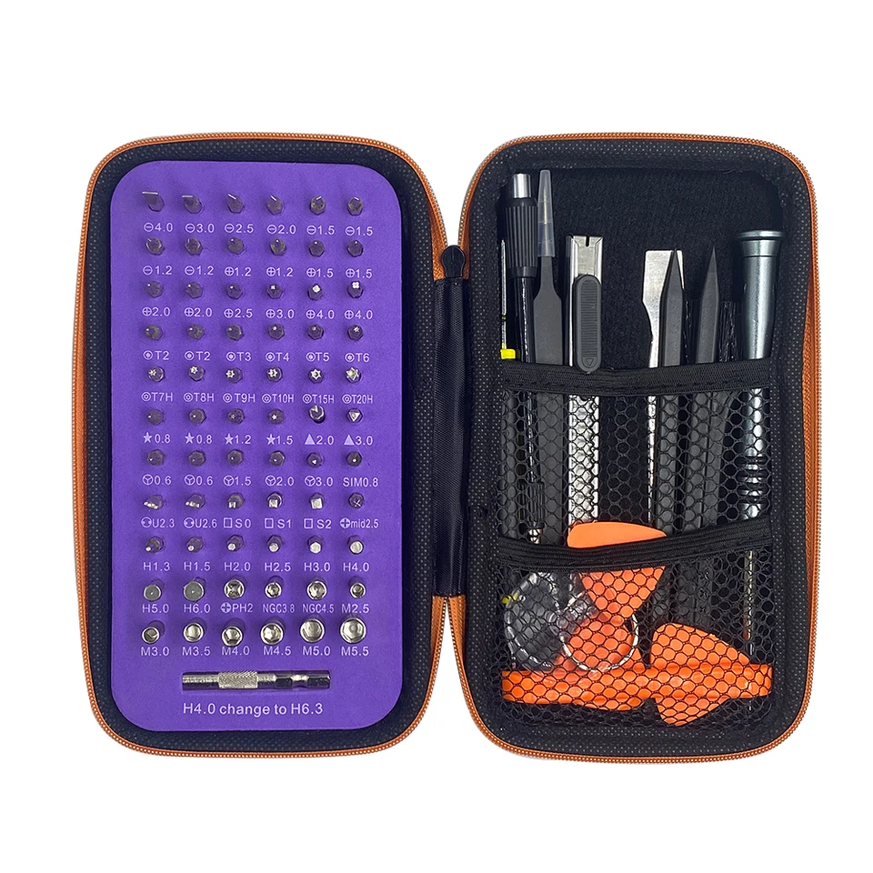 Kit Cacciaviti Di Precisione 115 In 1 Ebuyerfix® Per Riparazione Computer, Telefono, Orologi, Acciaio Cromo Vanadio