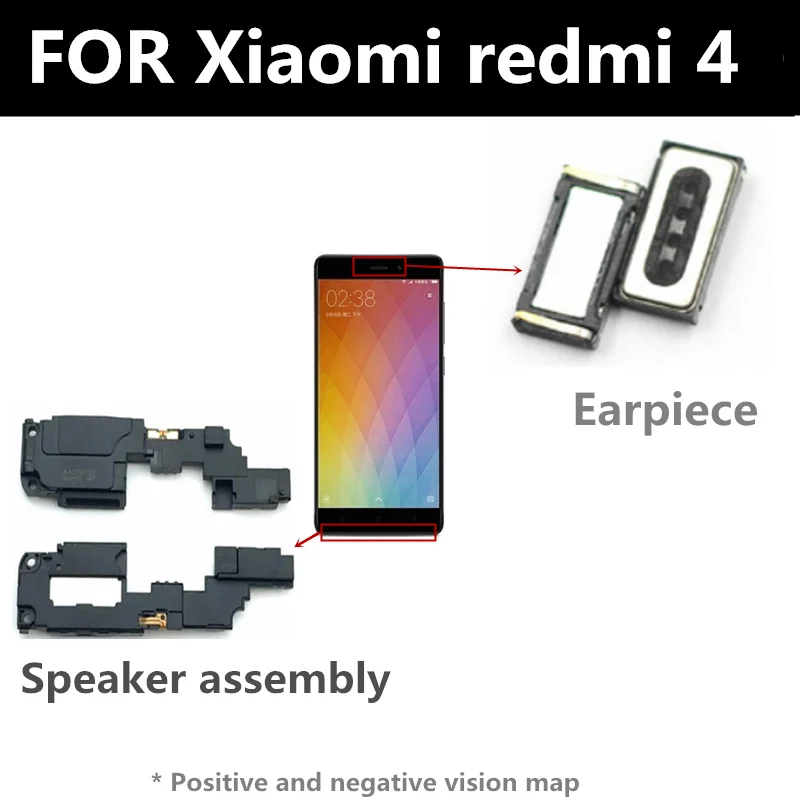 

FOR Xiaomi redmi 4 Speaker earpiece FOR phone Repair and Replacement Parts