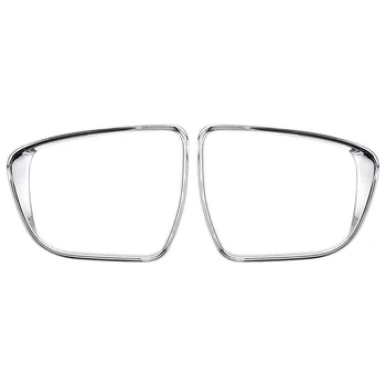 

Rearview Mirror Rain Eyebrow Frame Cover Trim for Nissan Juke Styling 2015-2018 ABS Chrome