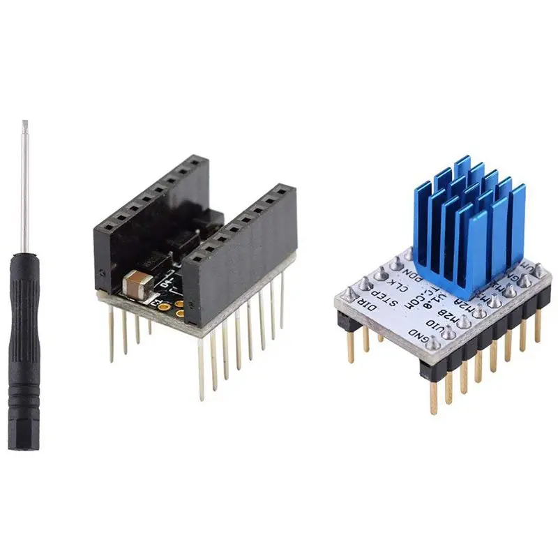 HOT-3D принтер TMC2208 v1.0 шаговый двигатель драйвер платы модуль высокого деления