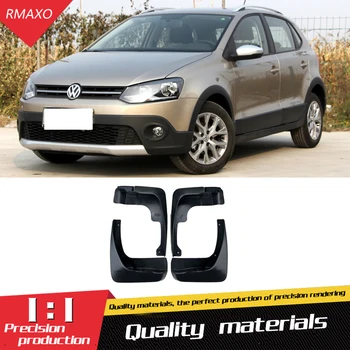 

For Volks wagen po lo cross 2014-2016 Mudflaps Splash Guards Front rear Mud Flap Mudguards Fender Modified special