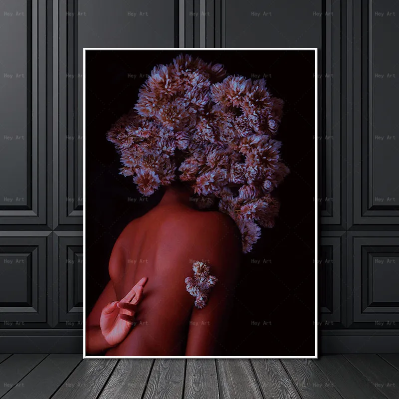 Modern Canvas Painting Figure Print Home Decoracion Woman And Flower Poster Pictures For Living Room Wall Art Modern Canvas Painting Figure Print Home Decoracion Woman And Flower Poster Pictures For Living Room Wall Art