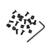 20Pcs/lot Metal Screw And Nut Replacement Set Fit M-LOK Rail Sections For Hunting Keymod Rail Sections Accessories New 1