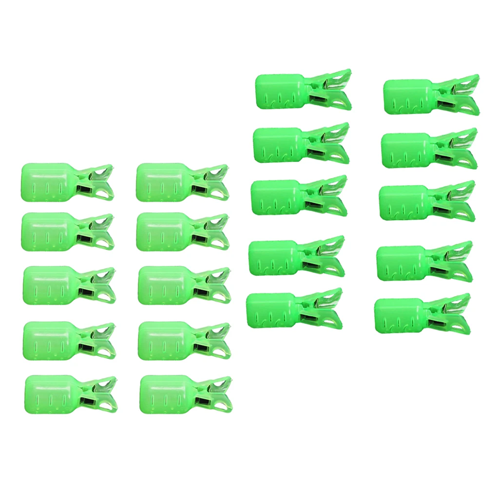 20X Squid Jig Hook Protector Shrimp Fishing Jigs Lure Covers Safety Cap L+S