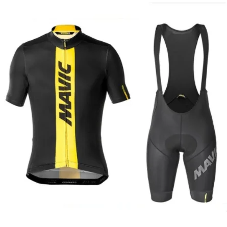Mavic новая одежда для велоспорта Pro Team/Шоссейный велосипед одежда для гонок быстросохнущая Мужская велосипедная футболка комплект Ropa Ciclismo Maillot - Цвет: Cycling suit
