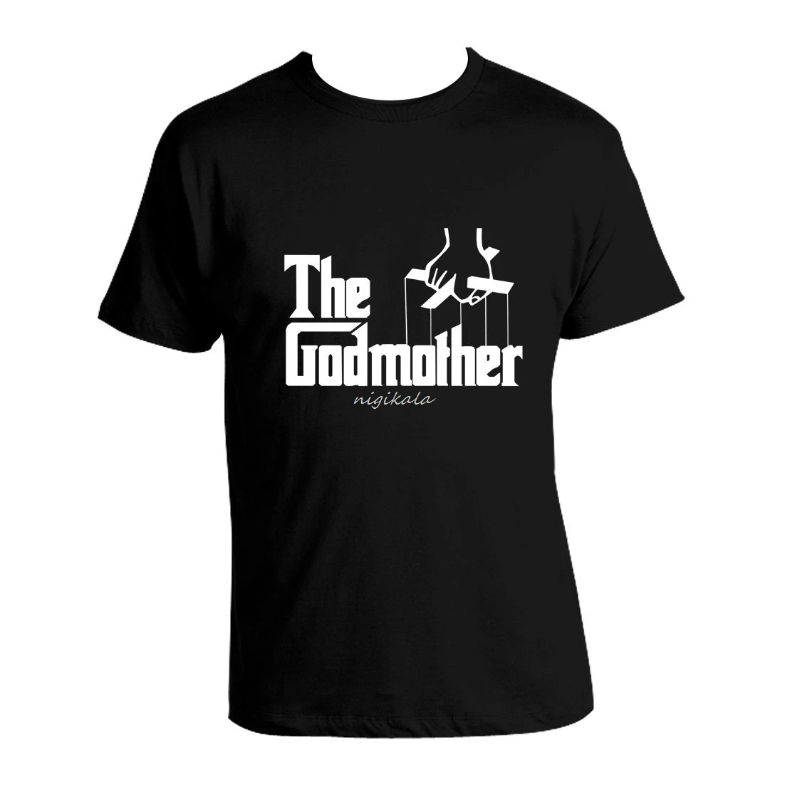 Забавная футболка с надписью GodMother подарок для мамы унисекс Новая повседневная