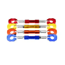 Универсальный руль для мотоцикла 22 мм, мотоциклетные ручки, руль, усиленный Регулируемый поперечный руль, Байк