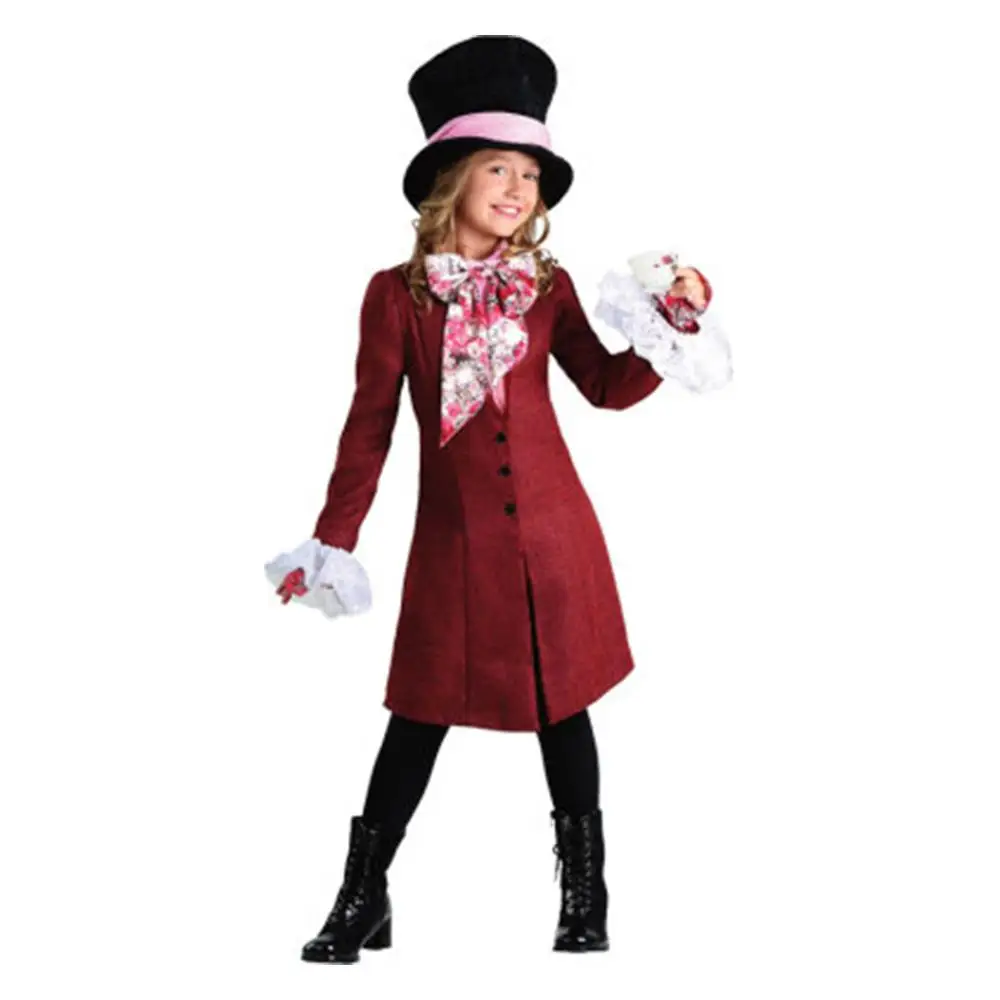 Wonderland Costume Dress Adult Women Girls Halloween Uniform Cosplay Suit | Тематическая одежда и униформа