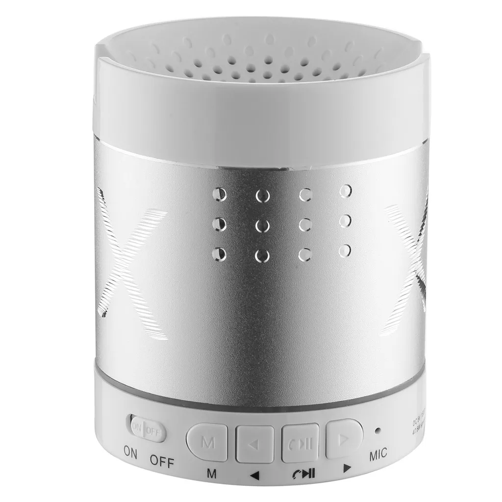 Bravet Portable Mini Rechargeable Wireless USB Bluetooth Speaker Mobile Phone Surround Sound Systems Speaker