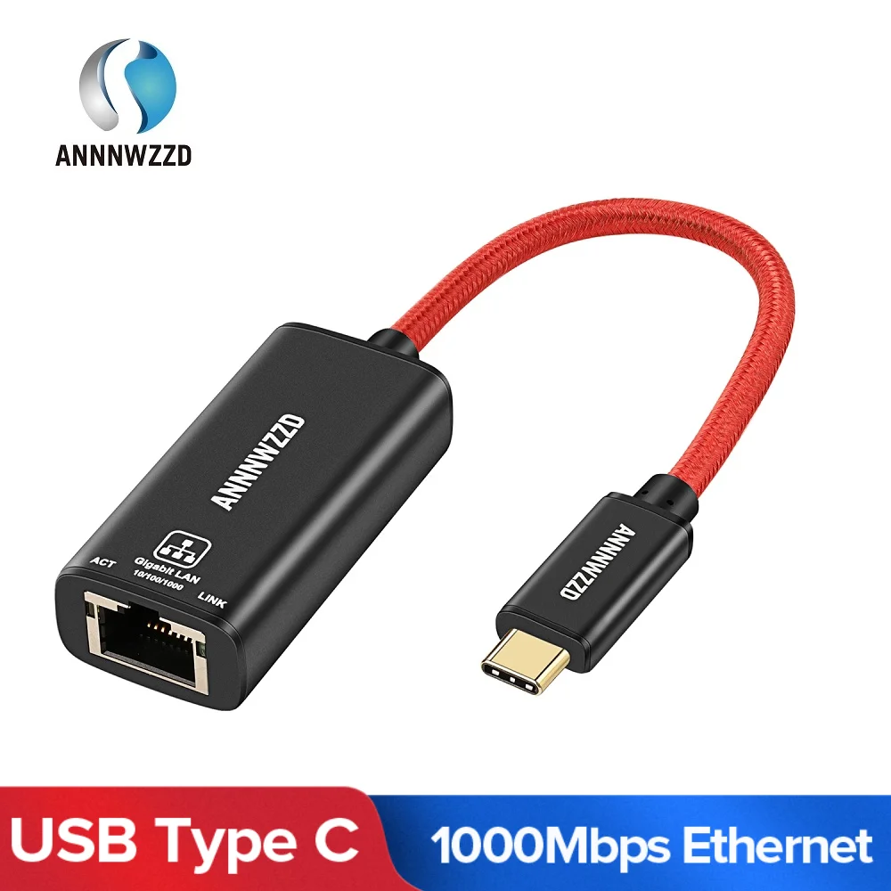 USB C Ethernet к RJ45 Lan адаптер для MacBook Pro Samsung Galaxy S9/S8/Note 9 Type Gigabit LAN сети|Сетевые карты| |