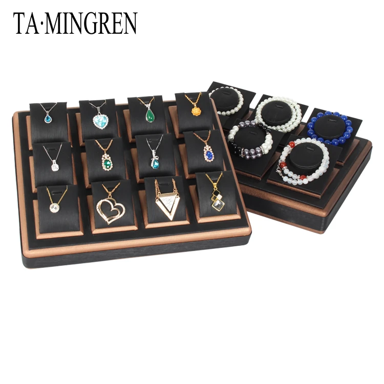 

Store retail useful display cabinet jewelry display tray multi-specification customizable pendant
