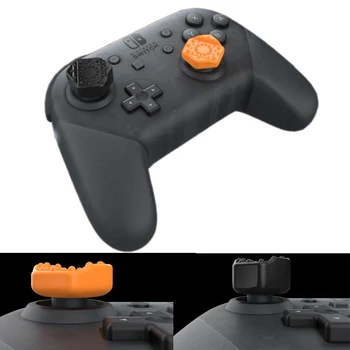 

4pcs Switch Pro Pro-Hex Enhanced Thumb Grips Control Accuracy Comfort Thumbstick Caps For Nintendo Switch Pro Controller Assist
