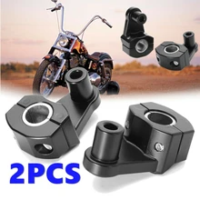 2 шт мотоциклетные зажимы для крепления на руль 7/" 22 мм 2* Зажимы для руля