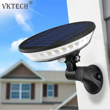 

LED Solar Light Solar Power LED Motion Sensor Wall Lamp 3 Modes Waterproof Garden Light Street Light for Garden Decoration