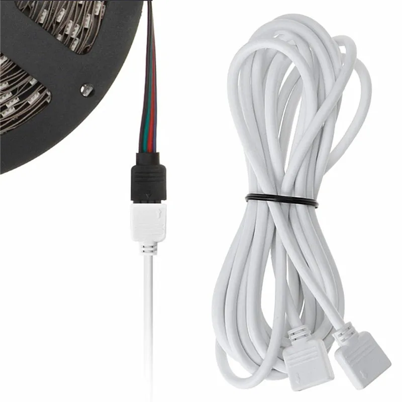 4pin-RGB-LED-Strip-Connector-4Pin-Extension-Cable-Female-Extend-Wire-Cord-Connector-for-3528-5050