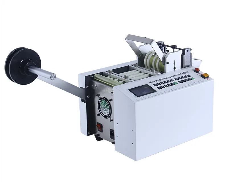  Automatic computer pipe cutting machine heat shrinkable tube silicone wire rope PVC casing cutting 