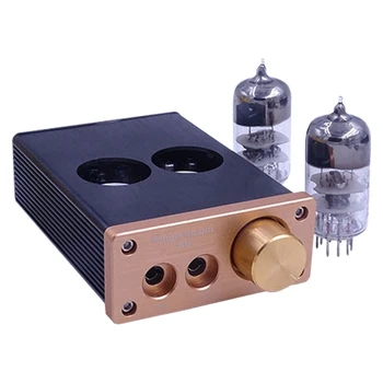 

A9 Headphone Amplifier Fever Grade HiFi Tube Amp 12V Desktop DIY Vacuum Tube Bile Preamp Headphone Power Amplifier