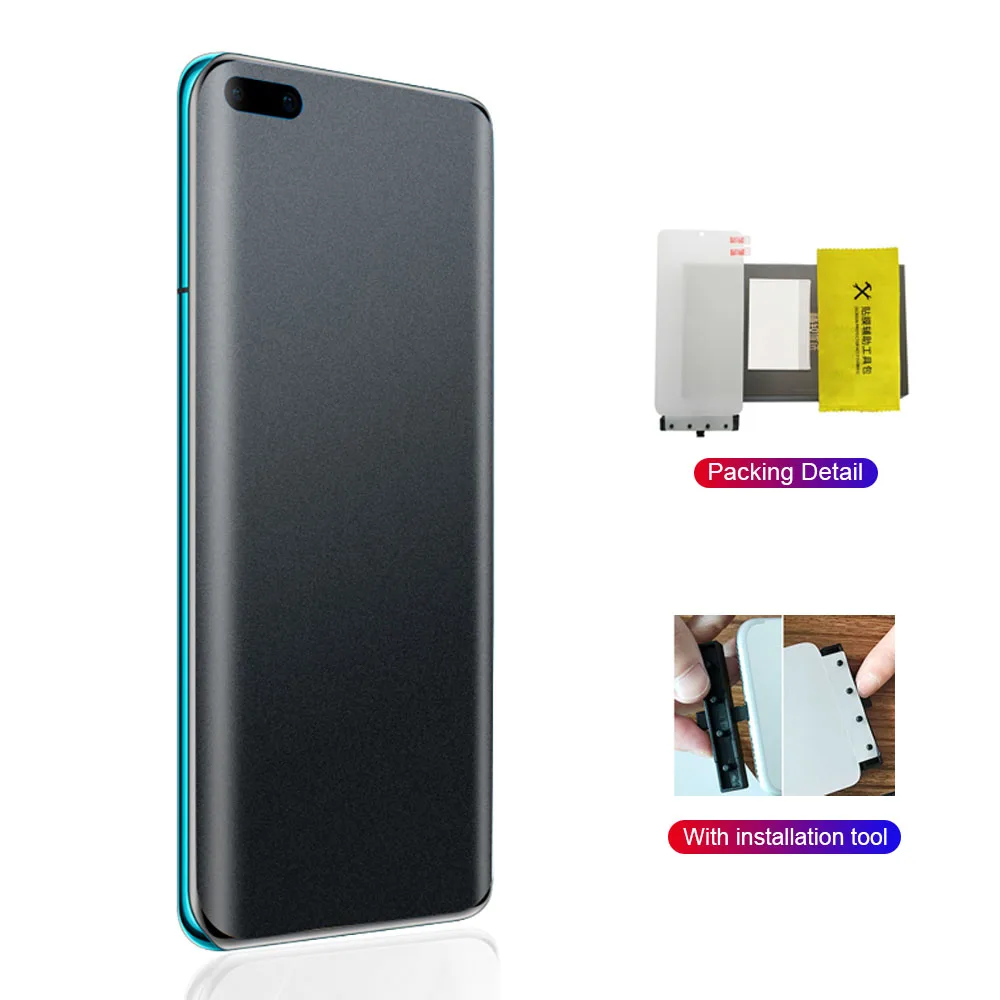Матовая матовая пленка полное покрытие Гидрогелевая Защитная для экрана HUAWEI P20 PRO